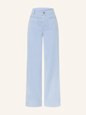 Mos Mosh Spodnie Marlene Mmsoey Tenna blau