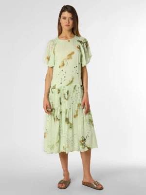 MOS MOSH Sukienka damska Kobiety Sztuczne włókno zielony|wielokolorowy wzorzysty,