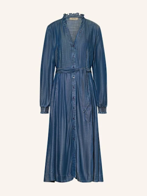 Mos Mosh Sukienka Mmbey W Stylu Jeansowym blau