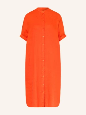 Mos Mosh Sukienka Z Lnu Mmarleth orange