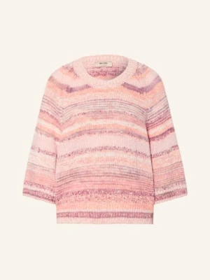 Mos Mosh Sweter Mmedele Z Rękawami 3/4 rosa