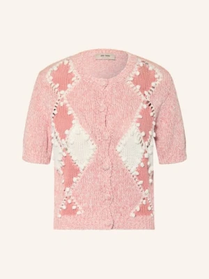 Mos Mosh Sweter Mmelio Z Lnem rosa