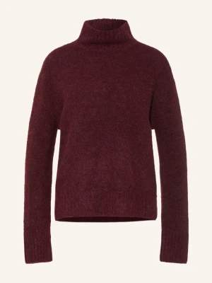 Mos Mosh Sweter Mmerim Thora Z Dodatkiem Alpaki rot CIEMNOCZERWONY