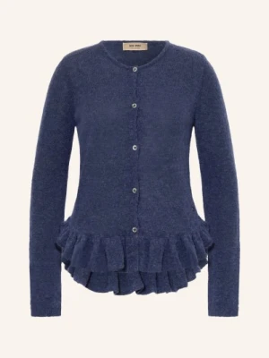 Mos Mosh Sweter Mmmape Alice Z Falbanami lila