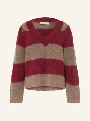 Mos Mosh Sweter Mmtaci Z Alpaki rot