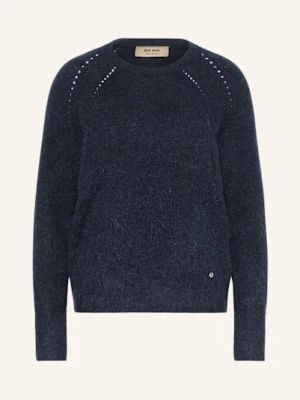 Mos Mosh Sweter Mmtammy Thora Z Dodatkiem Alpaki I Kaszmiru blau