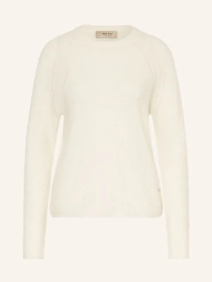 Mos Mosh Sweter Mmtammy Thora Z Dodatkiem Alpaki I Kaszmiru weiss