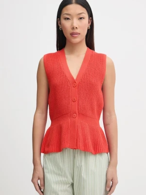 Mos Mosh sweter rozpinany damski bawełniany Herbi