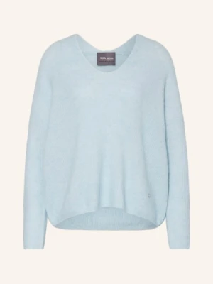 Mos Mosh Sweter Thora Z Dodatkiem Alpaki blau