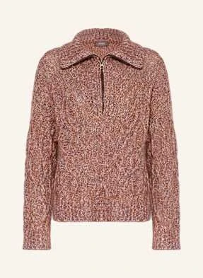 Mos Mosh Sweter Typu Troyer Mmkelsey rot