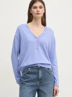 Mos Mosh sweter z domieszką kaszmiru