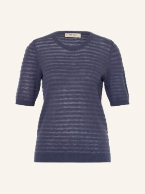 Mos Mosh Sweter Z Dzianiny Mmbouch Dotty Z Kaszmiru lila