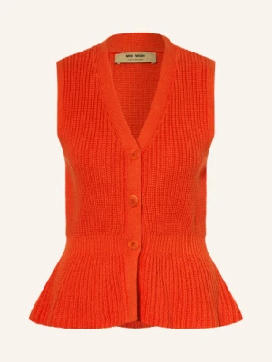 Mos Mosh Sweter Z Dzianiny Mmherbi orange