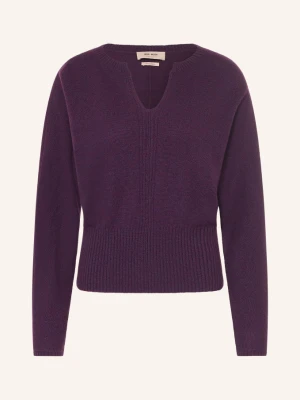 Mos Mosh Sweter Z Kaszmiru Mmkaima lila FIOLETOWY