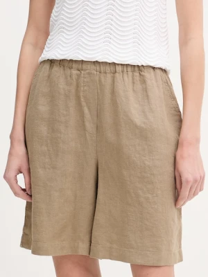 Mos Mosh szorty damskie lniane