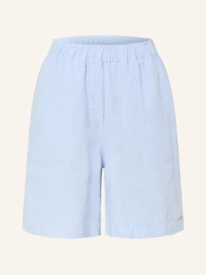 Mos Mosh Szorty Z Lnu Mmemmie blau