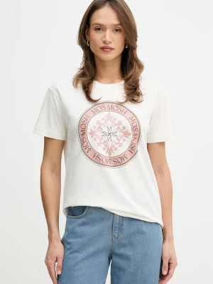 Mos Mosh t-shirt Judd beżowy