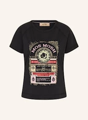 Mos Mosh T-Shirt Mmabney Z Ozdobnymi Perełkami schwarz