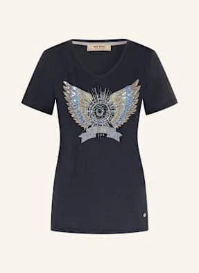 Mos Mosh T-Shirt Mmgethi Z Cekinami blau