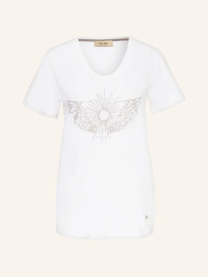 Mos Mosh T-Shirt Mmgethi Z Ozdobnymi Kamykami weiss