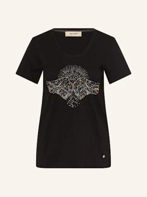 Mos Mosh T-Shirt Mmnadine Z Ozdobnymi Perełkami I Cekinami schwarz