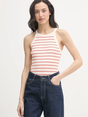 Mos Mosh top damski z dodatkiem jedwabiu Imanja