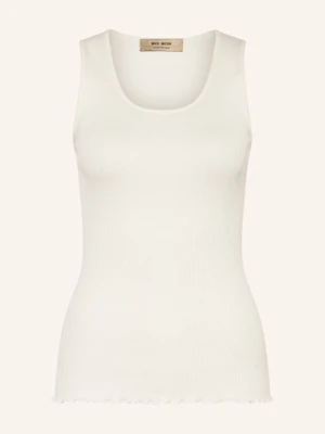 Mos Mosh Top Mmelaine Z Dodatkiem Jedwabiu weiss