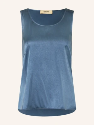 Mos Mosh Top Z Jedwabiu Mmastrid blau