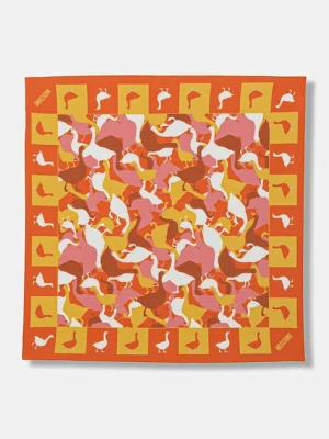 Moschino chusta bawełniana