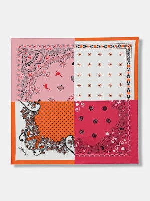 Moschino chusta jedwabna