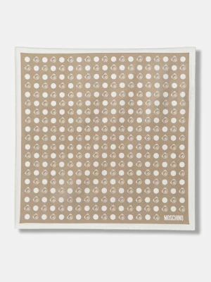 Moschino chusta jedwabna