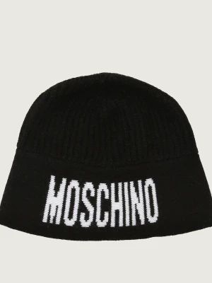Moschino Czapka | z dodatkiem wełny