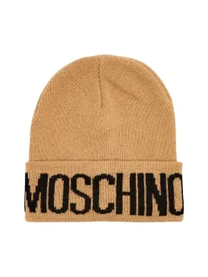 Moschino Czapka | z dodatkiem wełny i kaszmiru