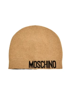 Moschino Czapka | z dodatkiem wełny i kaszmiru