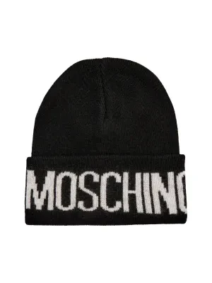 Moschino Czapka | z dodatkiem wełny i kaszmiru