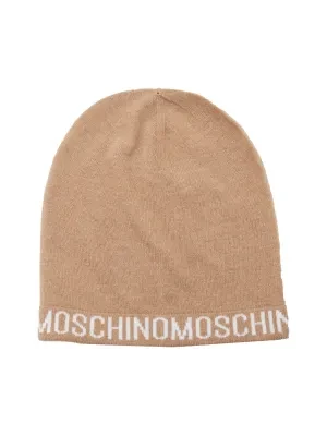Moschino Czapka | z dodatkiem wełny i kaszmiru