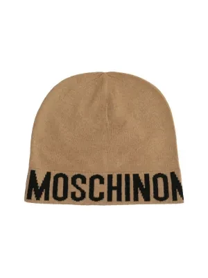 Moschino Czapka | z dodatkiem wełny i kaszmiru