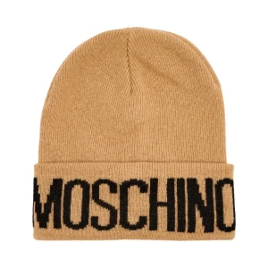 Moschino Czapka | z dodatkiem wełny i kaszmiru