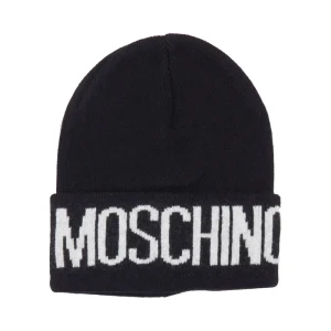 Moschino Czapka | z dodatkiem wełny i kaszmiru