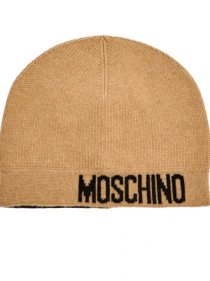 Moschino Czapka | z dodatkiem wełny i kaszmiru