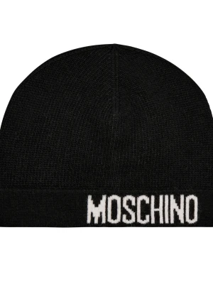 Moschino Czapka | z dodatkiem wełny i kaszmiru