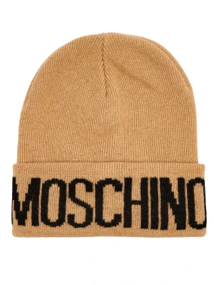Moschino Czapka | z dodatkiem wełny i kaszmiru