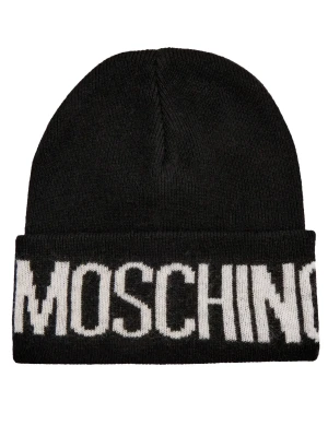 Moschino Czapka | z dodatkiem wełny i kaszmiru