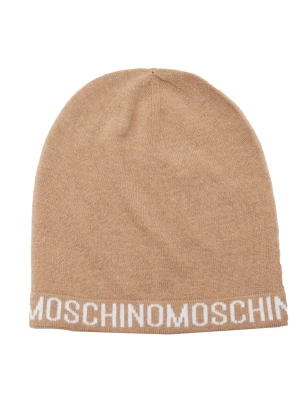 Moschino Czapka | z dodatkiem wełny i kaszmiru