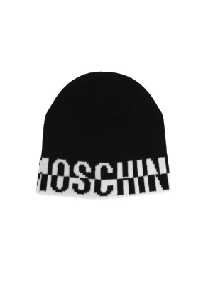 Moschino Czapka | z dodatkiem wełny i kaszmiru