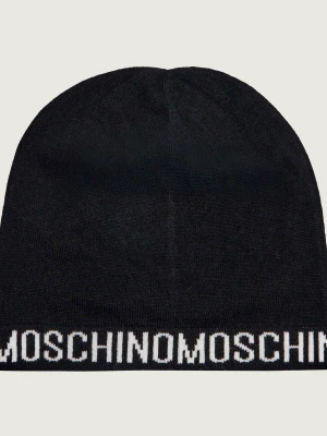Moschino Czapka | z dodatkiem wełny i kaszmiru