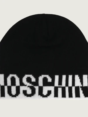 Moschino Czapka | z dodatkiem wełny i kaszmiru
