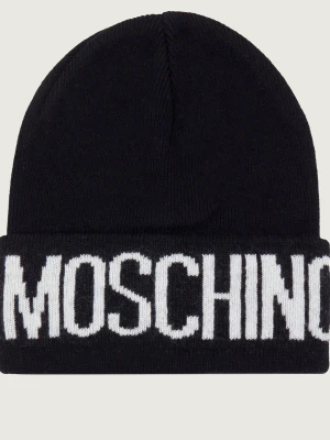 Moschino Czapka | z dodatkiem wełny i kaszmiru