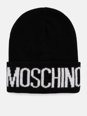Zdjęcie produktu Moschino czapka z domieszką wełny