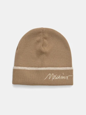 Moschino czapka z wełną